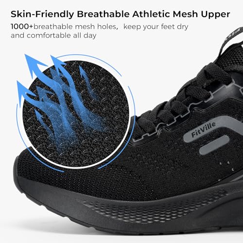 Men's Wide Width Walking Shoes with Arch Support W4664