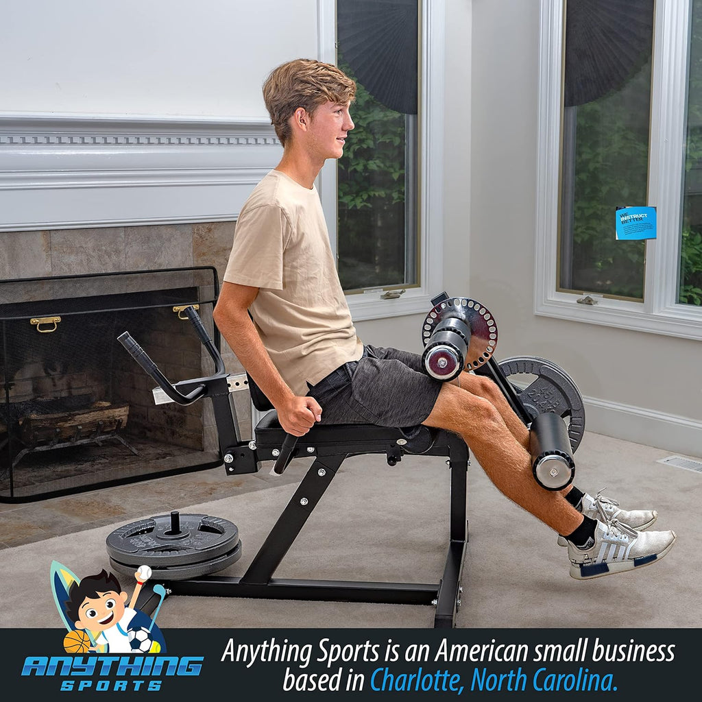 Adjustable Leg Extension and Curl Machine R1575