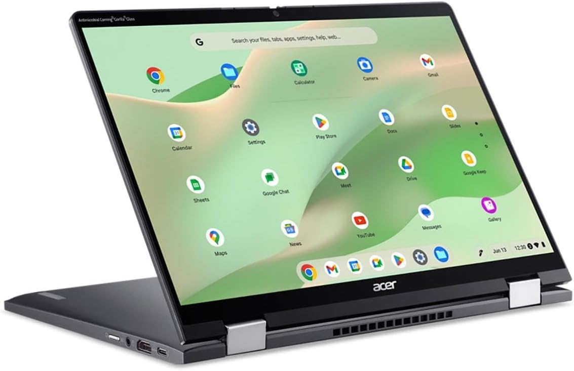 Chromebook Spin 714 14" Touchscreen 2-in-1, Intel Core i3, 8GB RAM, 256GB SSD I6495
