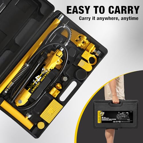 4 Ton Hydraulic Porta Power Kit with Carrying Case Q981