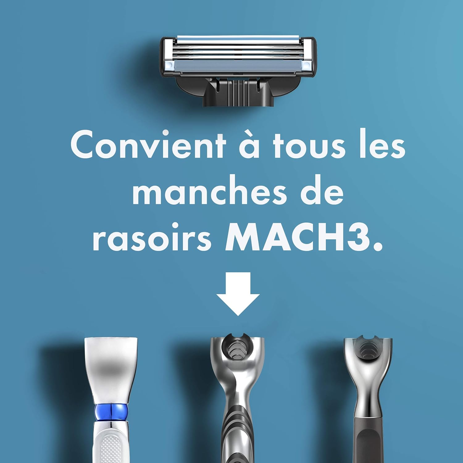 Mach 3 Razor Refills 12 Pack F898766