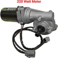 SuperATV.com EZ-Steer Power Steering Kit - Universal/Adaptable (220W) - Adaptable for Mini Sprints, Buggys, Side by Sides, ATV's, Rock Crawlers, Mowers & More!