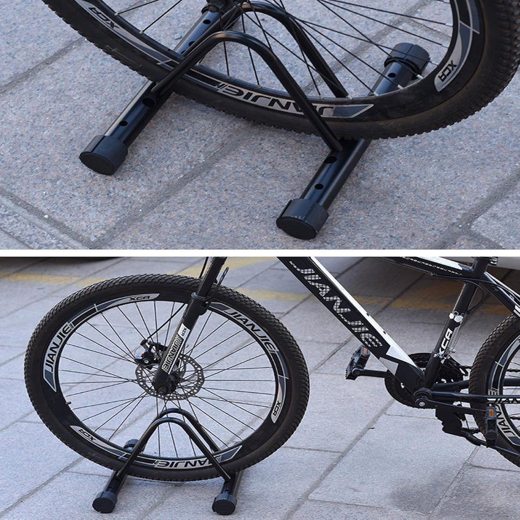 Adjustable Freestanding Bike Floor Stand for Garage Storage K9639