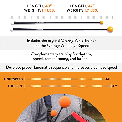 Golf Swing Trainer Set with Speed Stick K114