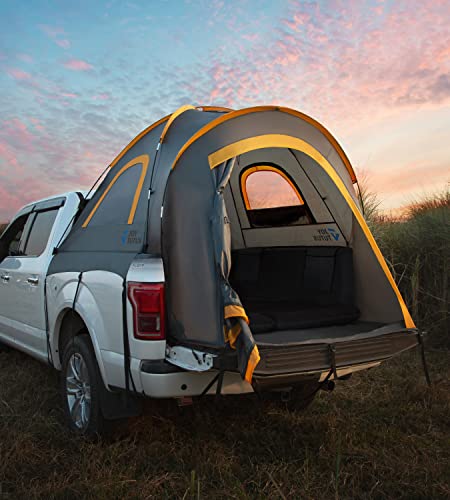 Pickup Truck Tent, Waterproof Double Layer for 2 Person, Portable with Removable Awning P291