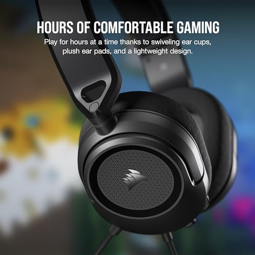 Wired Gaming Headset with 7.1 Surround Sound and Flexible Microphone A784630
