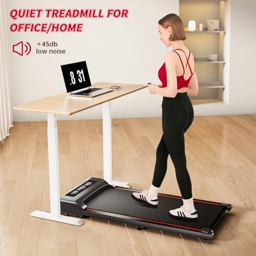 Walking Pad Under Desk Treadmill with Remote Control, Portable for Home Office G704