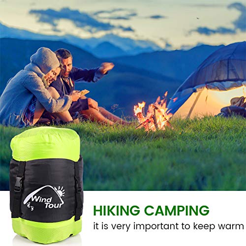 Wearable Sleeping Bag for Adults Compact Lightweight Cold Weather Camping Backpacking I6254