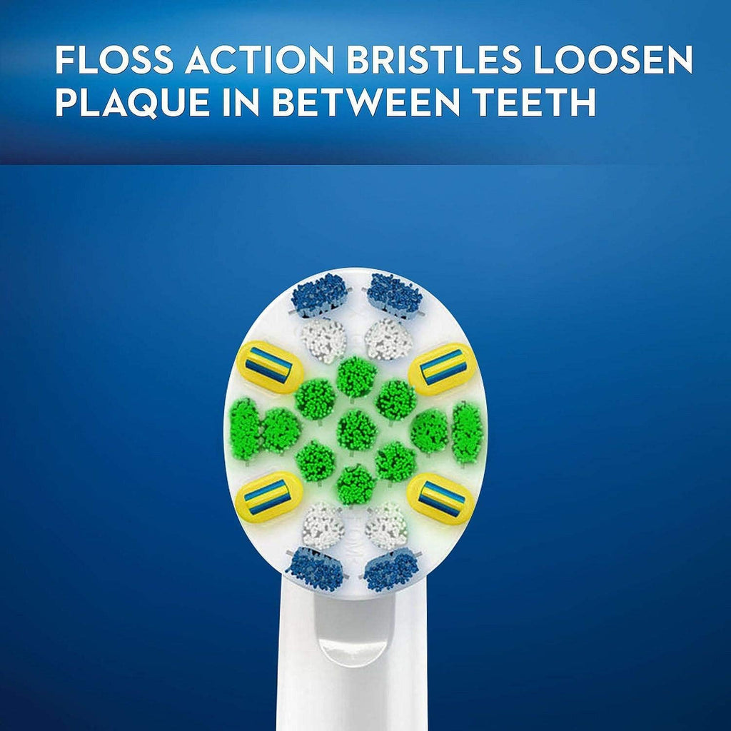 Floss Action Replacement Brush Heads, 8 Pieces C2392