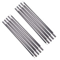 Azarxis Tent Poles Aluminum Tent Rod Replacement Camping Accessories, Multifunction Lightweight Tent Poles Repair Kit, 7001 Series Aircraft-Grade Aluminum - 2 Poles