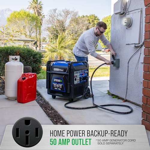 9,500-Watt Dual Fuel Digital Inverter Portable Generator P202