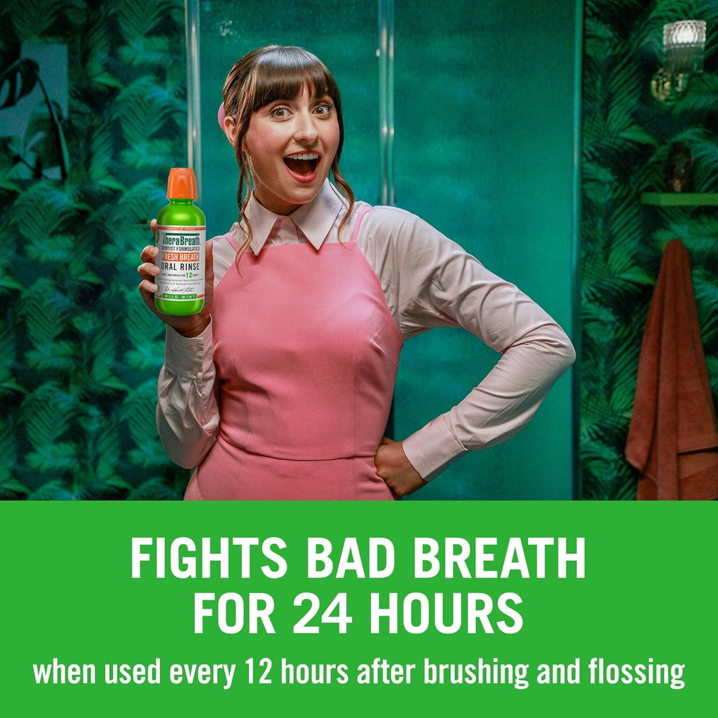 Mild Mint Mouthwash (2pk 16oz) and Mandarin Mint Lozenges (24ct) H759