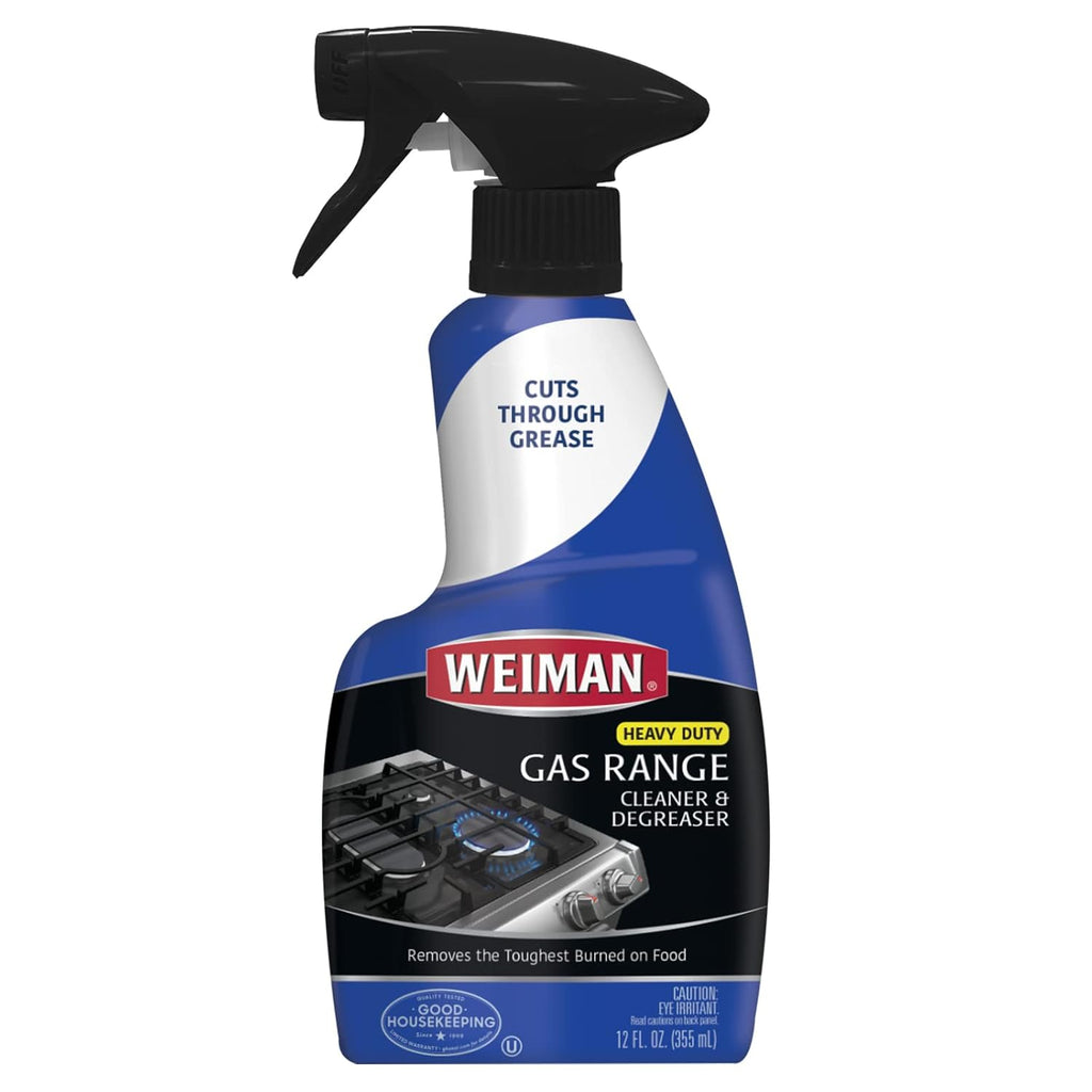 Weiman Gas Range Cleaner and Degreaser - 12 Ounce - Packaging May Vary