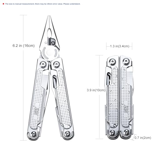18-in-1 Foldable Multitool for Camping and Home Repairs J380
