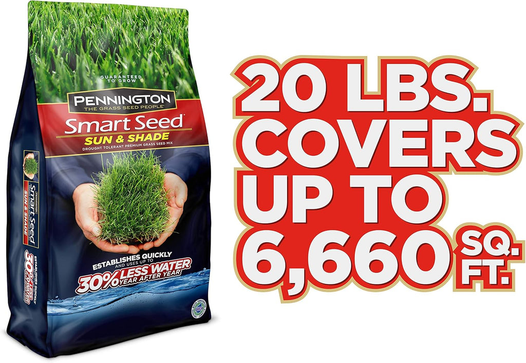 Sun and Shade Grass Seed, 20 LBS T830