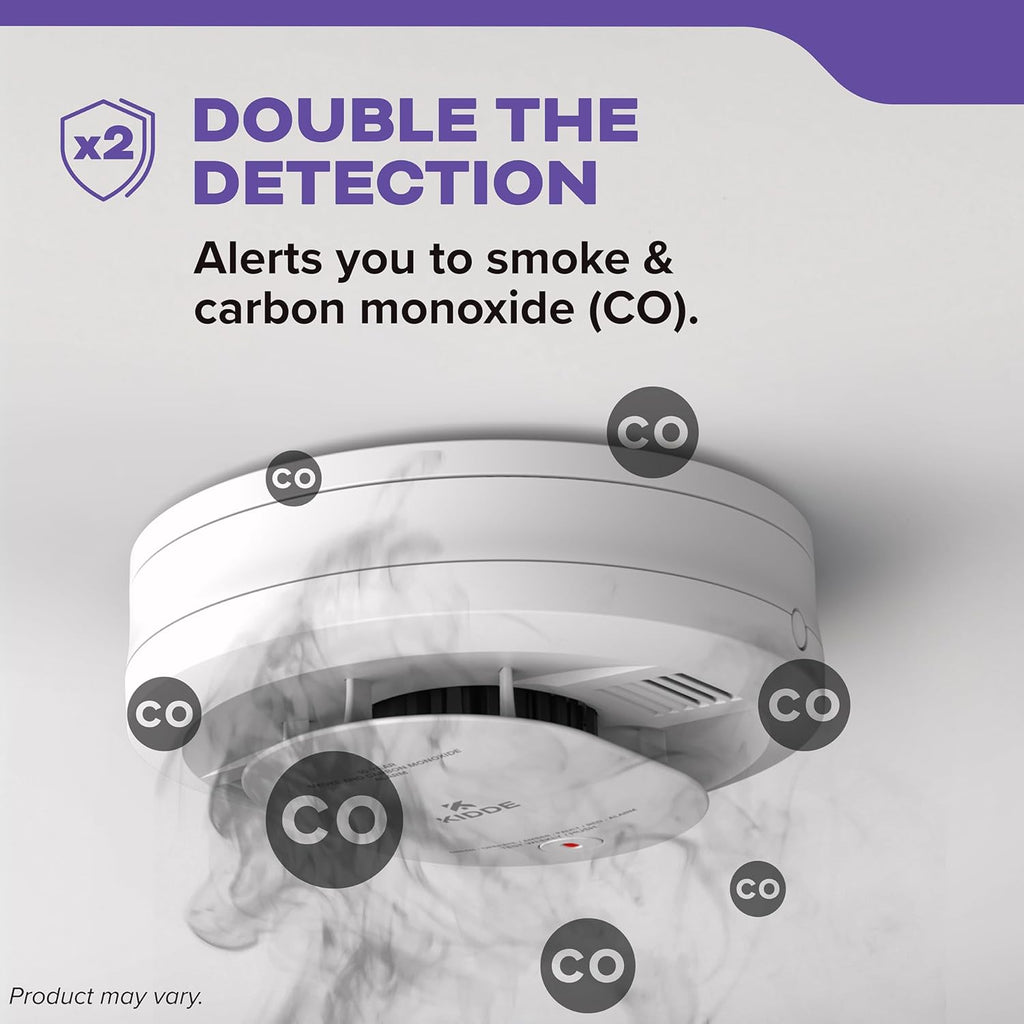 Smoke and Carbon Monoxide Detector with Battery Backup N86411