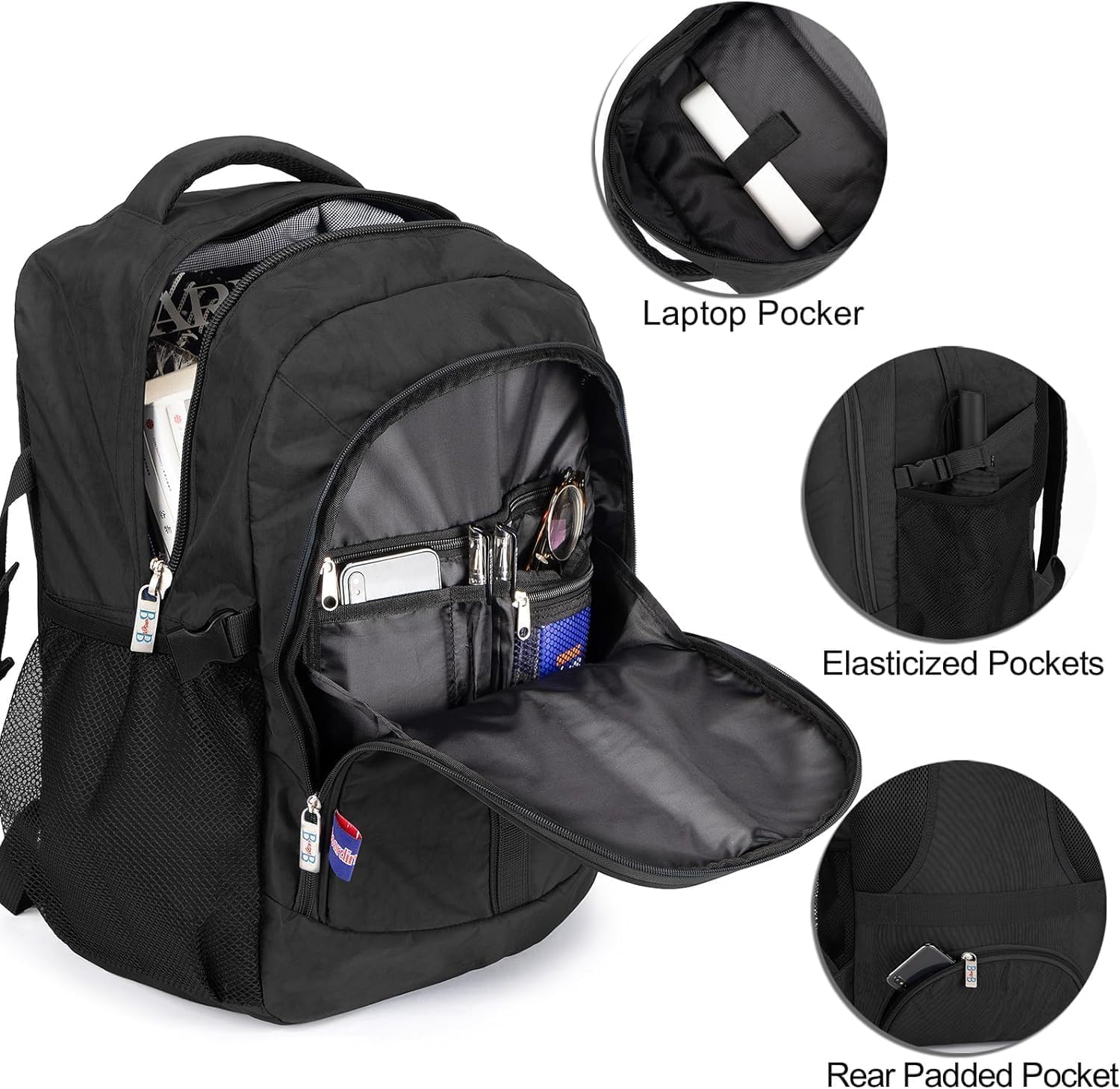 Under-Seat Backpack for Air Travel, Fits 18 x 13 x 8 Inches F3236