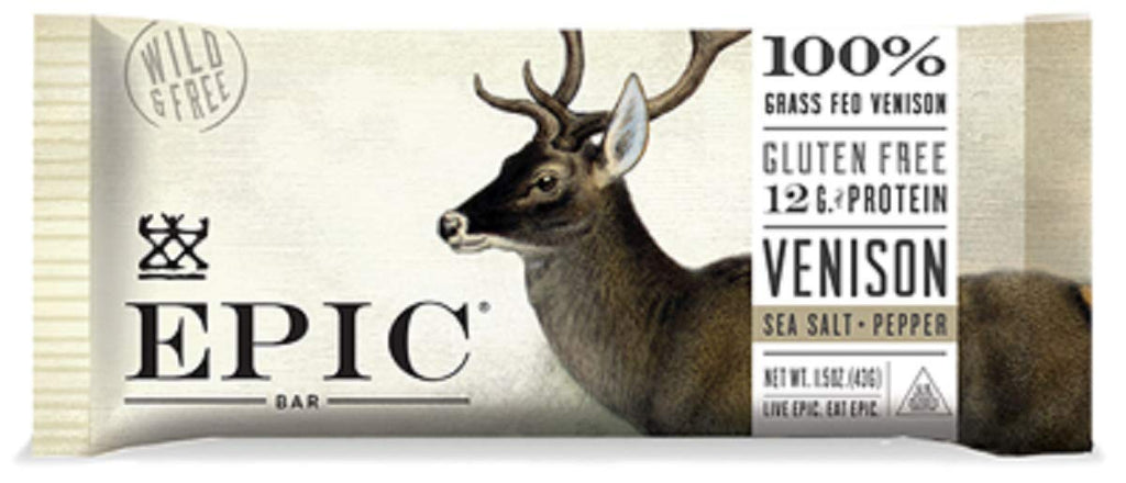 Venison Sea Salt & Pepper Bars I176