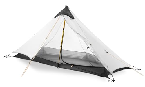 1-Person Tent for Backpacking, Ultralight Tent 3-Season Backpacking Tent for 1-Person, Hiking Tent for One Man, Solo, Single Person