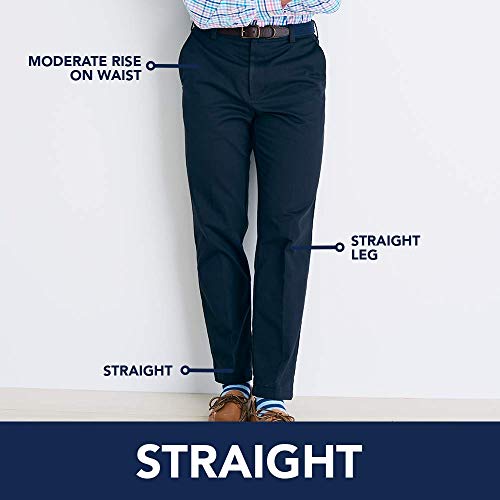 Men's Chino Flat Front Straight Fit Pant J1027