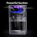 iHave Fly Trap Indoor - Powerful Bug Zapper Indoor with Bug Light, Strong Suction, No Sticky Boards Needed Mosquito Zapper, Ultimate Catcher & Killer for Mosquitoes, Gnats, Moths, and Fruit Flies