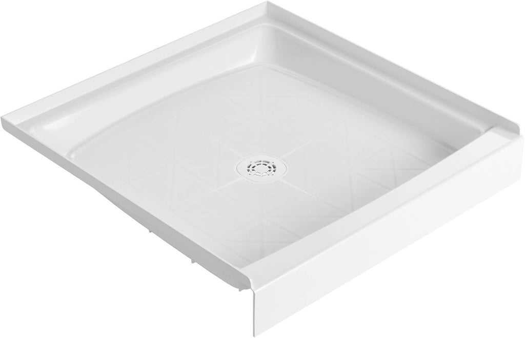 34" Square Shower Base with Center Drain W850