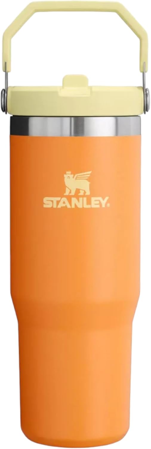 STANLEY Marigold Stainless Steel IceFlow Flip Straw Tumbler (Marigold, 30 oz)