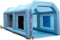 ECILKUC Inflatable Paint Booth, 20x10x8ft Inflatable Spray Booth, High Powerful 480W+750W Blowers Spray Booth Tent, Car Paint Tent Air Filter System for Car Parking Tent Workstation Motorcycle Garage