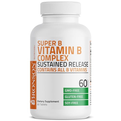 Super B Vitamin B Complex Sustained Slow Release Tablets I117