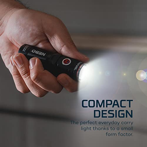 1000 Lumen USB Rechargeable Aluminum Flashlight with Rotating Head and Magnetic Base W311512