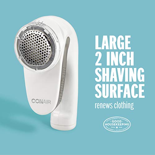 Fabric Shaver and Lint Remover, Rechargeable, Black H3796