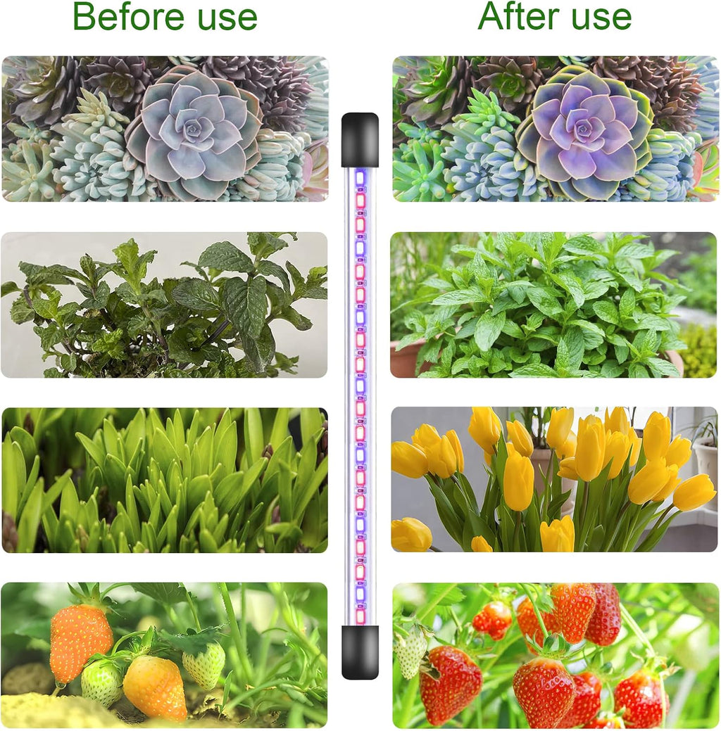 Grow Light for Indoor Plants, Full Spectrum, Adjustable Tripod, 4 Head L9073