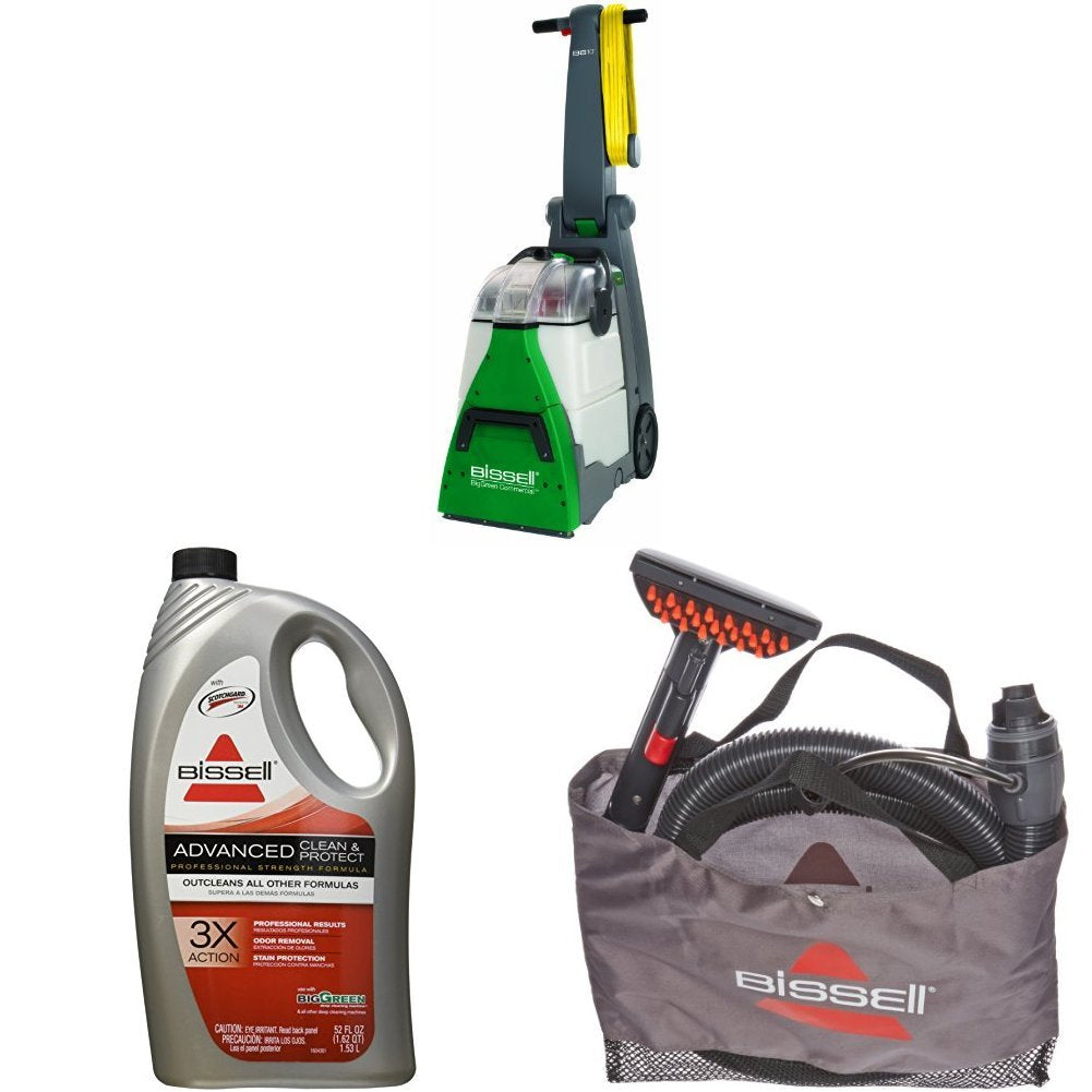 Bissell Commercial BG10 Carpet Extractor with Upholstery Hose and 52 oz. Advanced Cleaning Formula