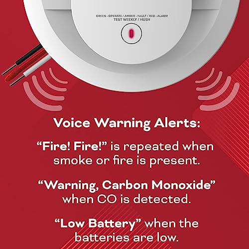 Hardwired Smoke & Carbon Monoxide Detector with 6 Additional Detectors L416507