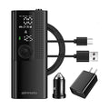 Airmoto and Power Kit Bundle Deal - 1 Bundle - Tire Inflator Portable Air Compressor with Power Kit for Charging at Home and on The Road - Cordless Air Pump for Car Tires, Motorcycle, Bicycle