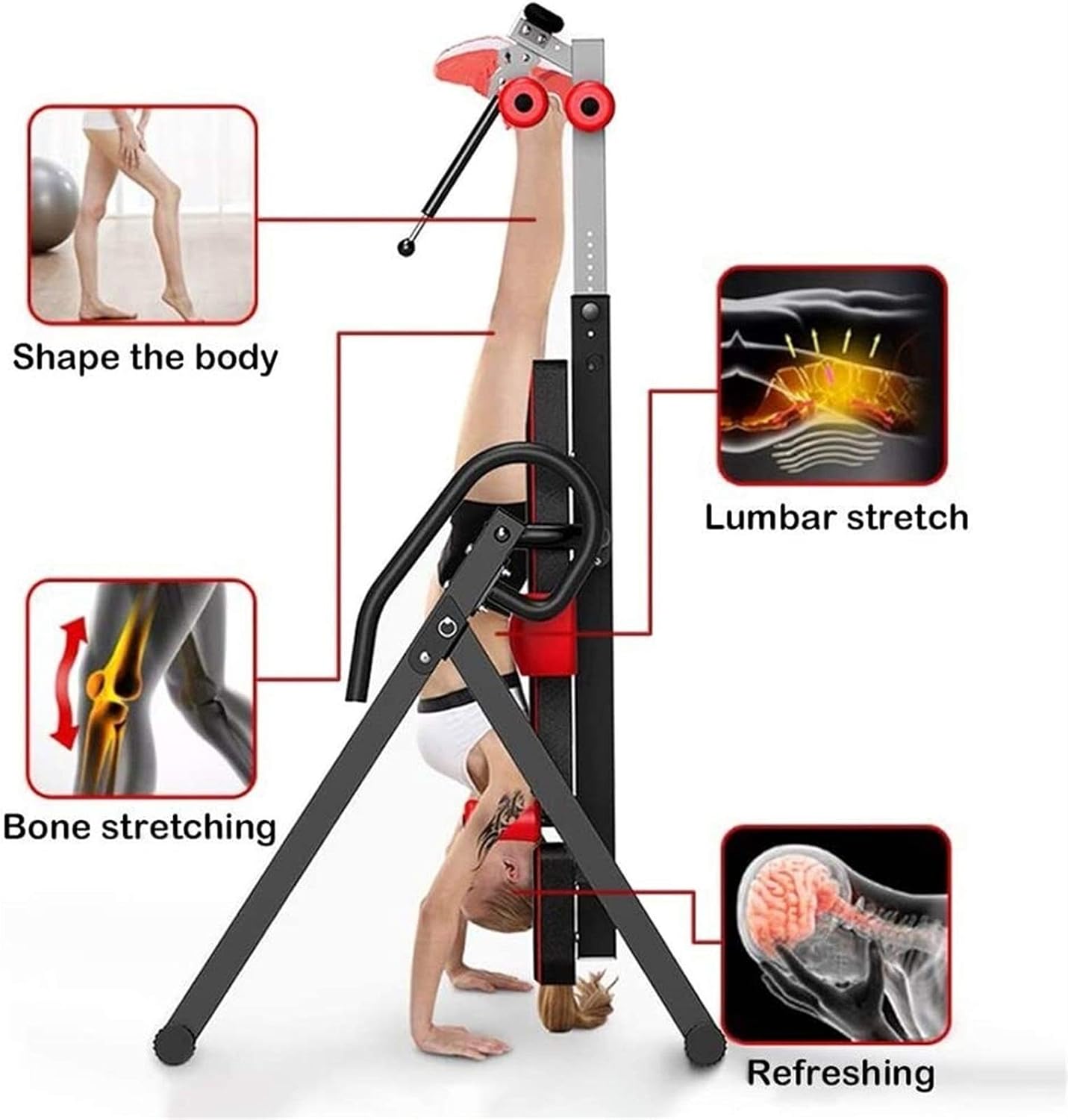 Inversion Table for Home Exercise with Headrest V2557