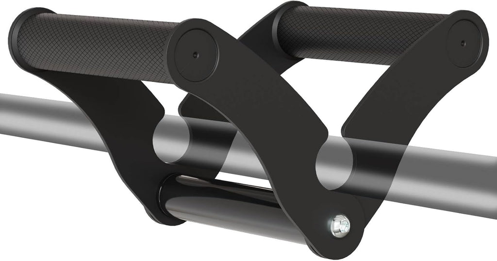 Fitarc V Bar Attachment T Bar Row Landmine Handle Portable Landmine Attachment for Barbell Fits Olympic Bars,Exercise Back,Arm,Shoulder