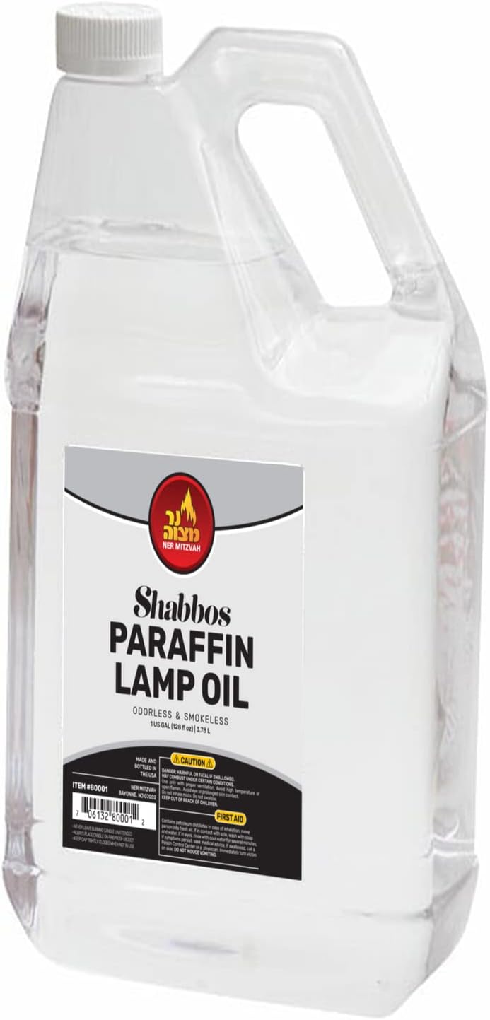 1 Gallon Paraffin Lamp Oil - Smokeless, Odorless, Clean Burning Z5135