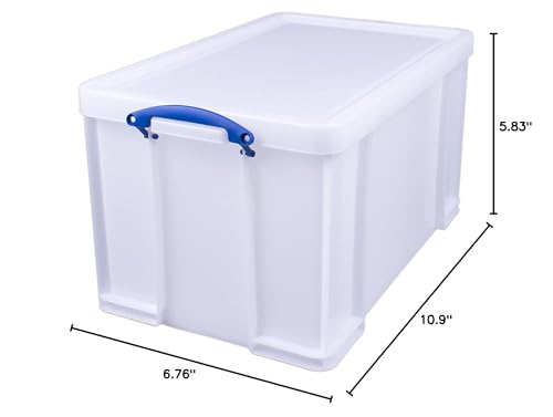 Plastic Storage Box 64 Litre White Y19528