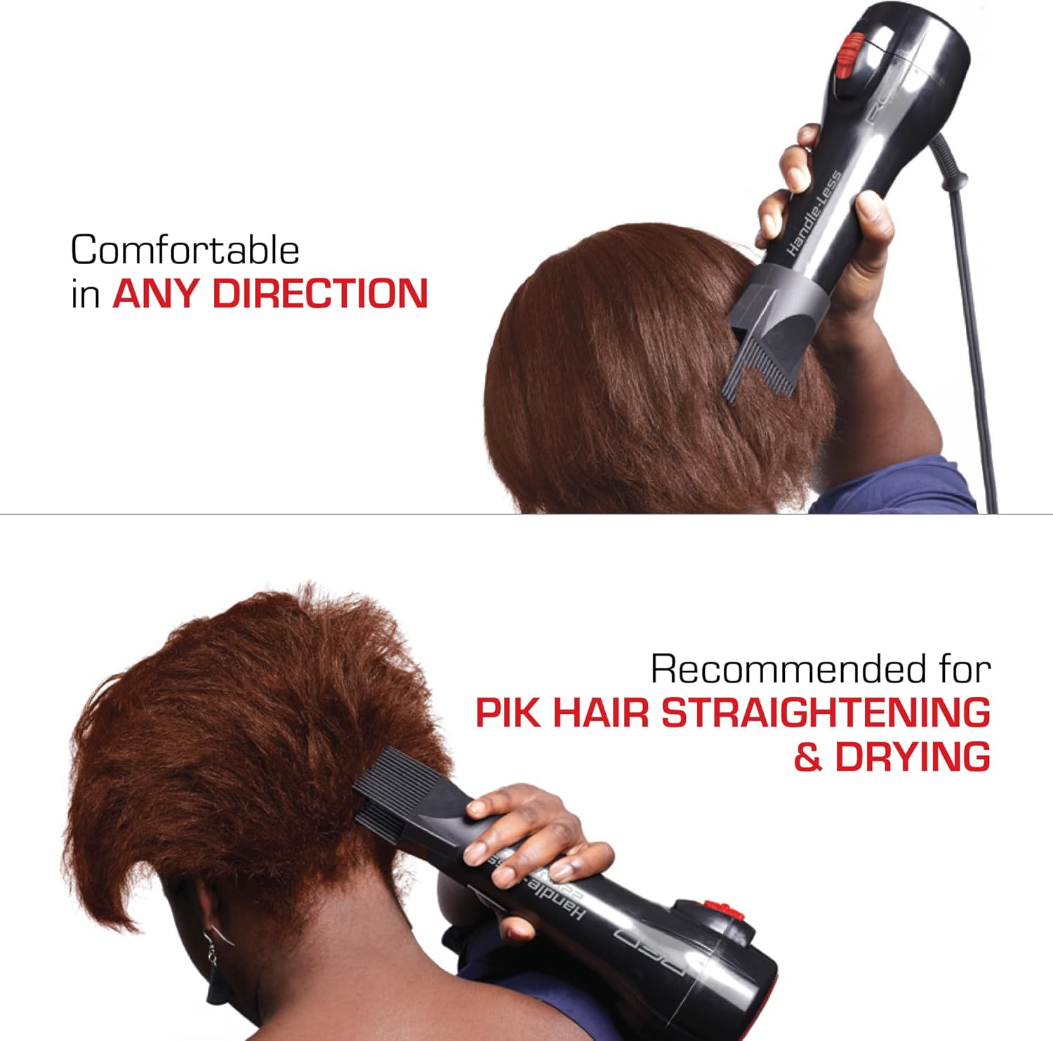 Ceramic Tourmaline Hair Dryer with Comb Attachment C5256