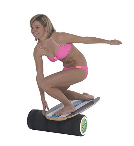 Balance Board with Roller for Surfers, Snowboarders, SUP, Fitness T412446