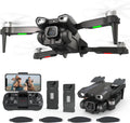 Drones with camera for adults 4k Brushless Motor Drone, 4K Adjustable Camera Drone Bottom Camera 40km/h Max Optical Flow Positioning 5G WiFi FPV Quadcopter drone for kids Beginners 12Pro