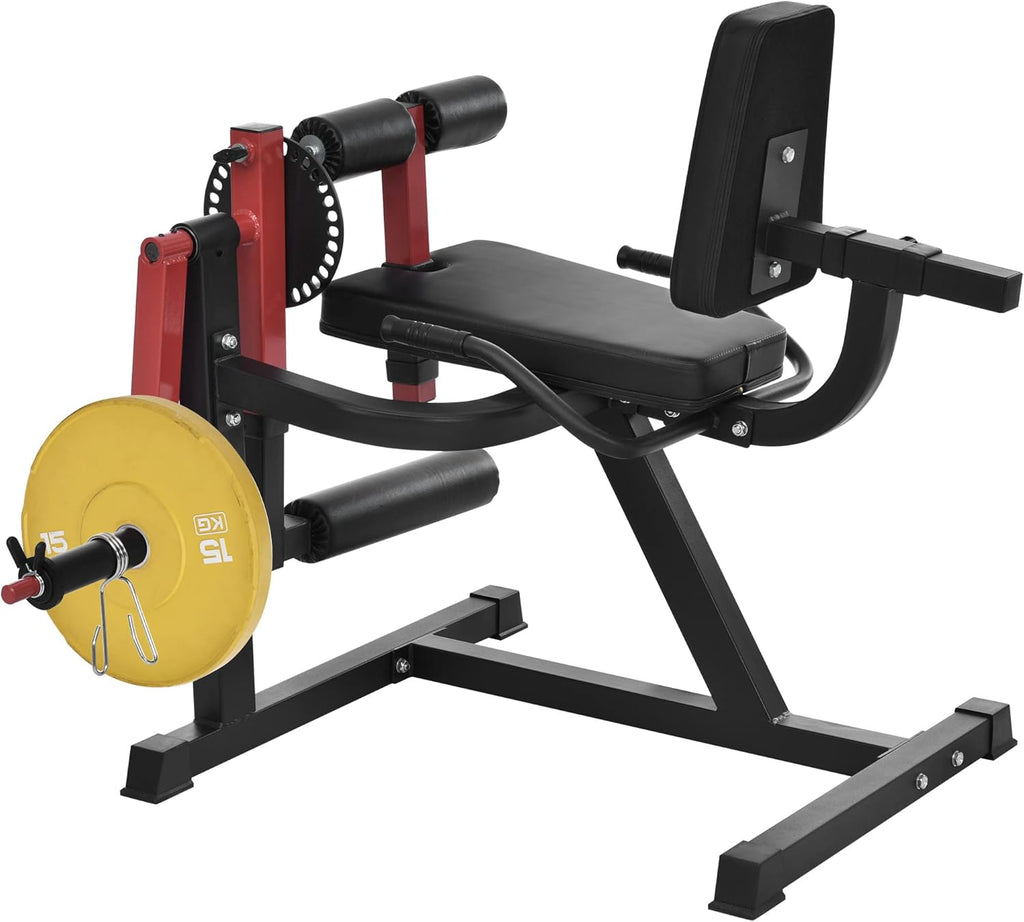 Leg Extension and Curl Machine with Adjustable Seat for Home Gym G99013