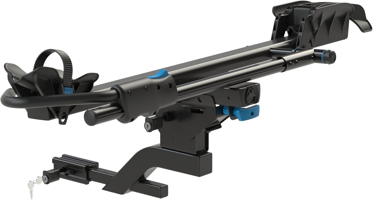 RockyMounts MonoRail Solo 1-Bike (2" &1.25") Expandable Platform Hitch Bicycle Rack