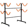 Freestanding Kayak Storage Rack 2 Kayaks/4 Kayaks, Kayak Racks for Outdoor Storage, Kayak Stand Heavy Duty Storage for Kayaks, Canoes, SUP and Surfboards