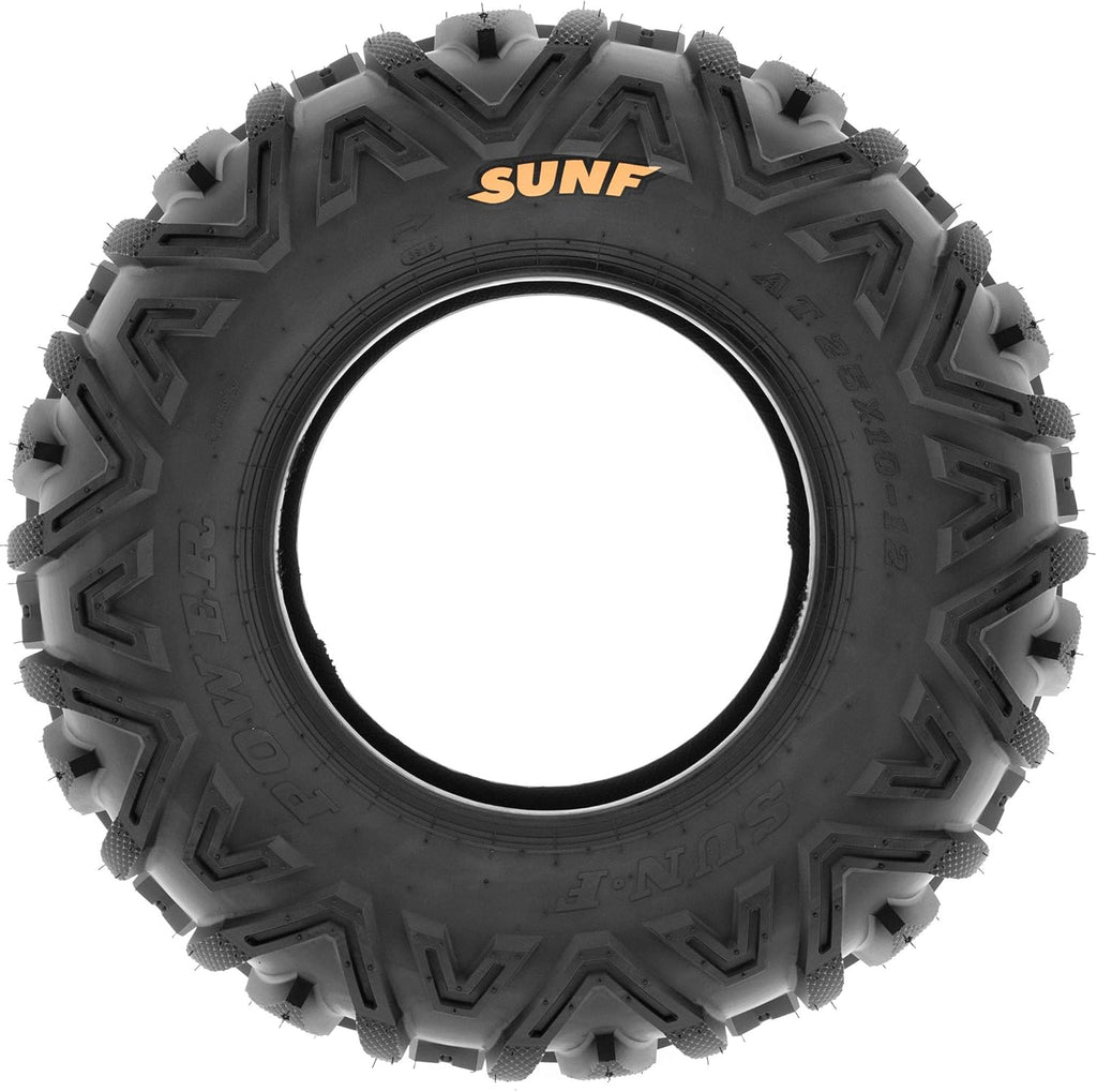 Set of 4 ATV UTV All-Terrain Tires 26x9-14 & 26x11-14, 6PR, Tubeless H983453