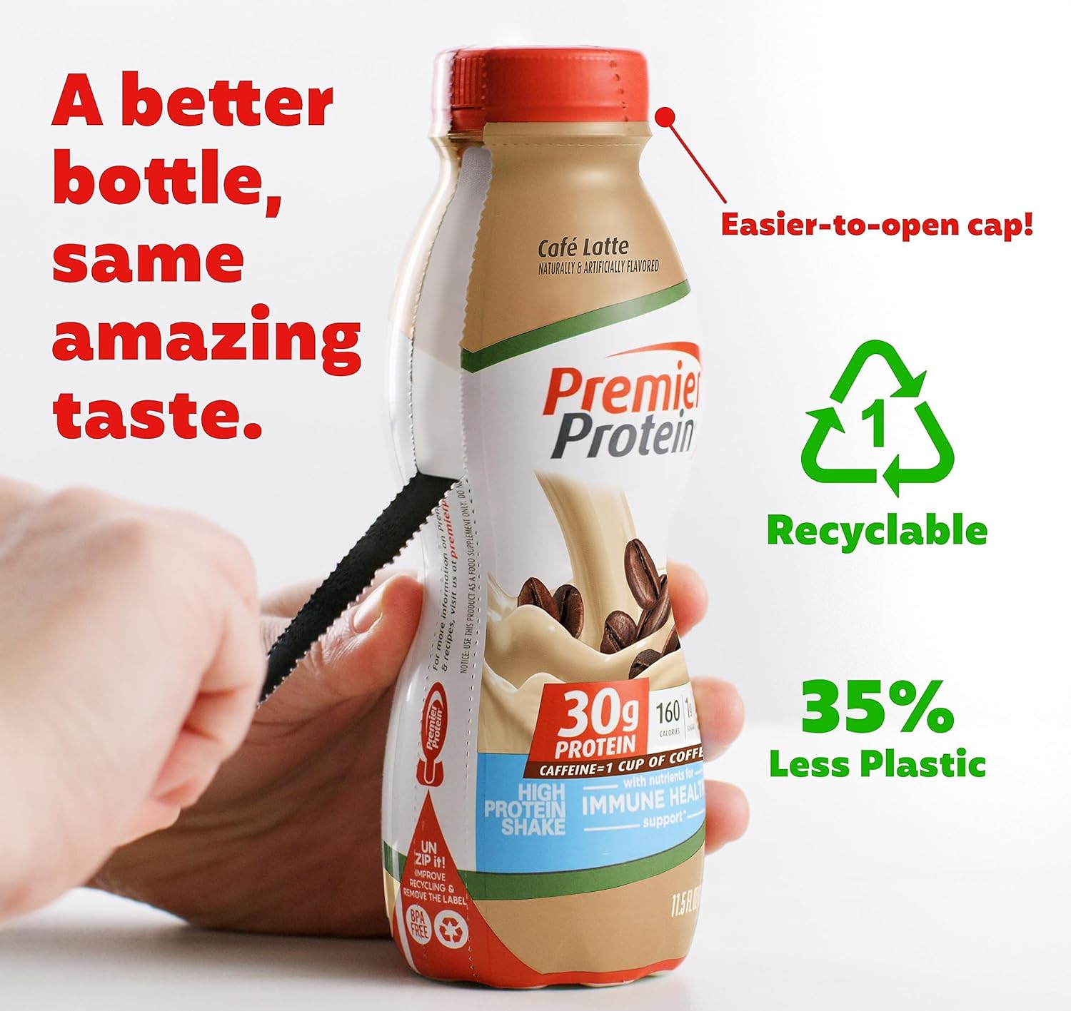 Café Latte Protein Shake, 30g Protein, 11.5 fl oz Z8511