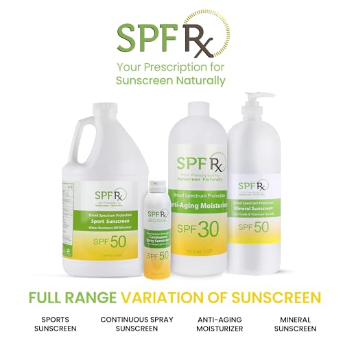 Mineral Sunscreen SPF 50, Waterproof Broad Spectrum for Face and Body L875951