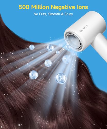 Professional Hair Dryer - High Speed Ionic Blow Dryer with Magnetic Diffuser & Nozzle M251