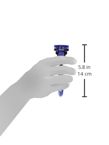 Men's Shaving Starter Gift Set with Razor and 5 Blade Refills M564